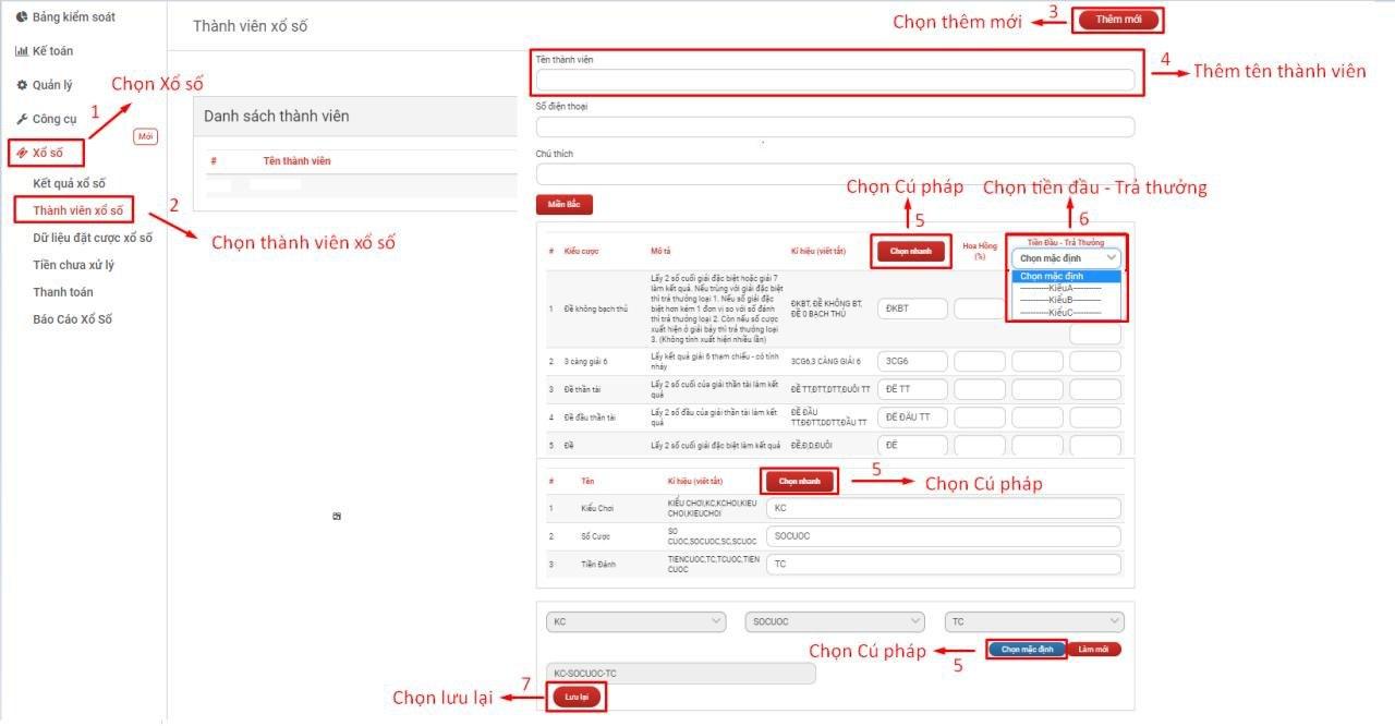 Hd tính bảng loto 1