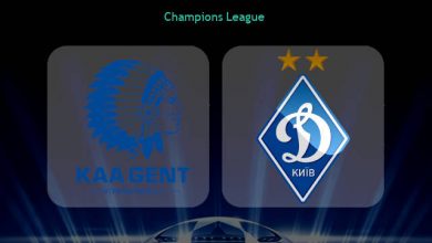 Gent vs Dynamo Kyiv Champions League qualifying by LeagueLane