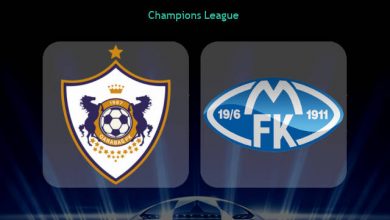 Qarabag vs Molde Champions League qualifying by LeagueLane