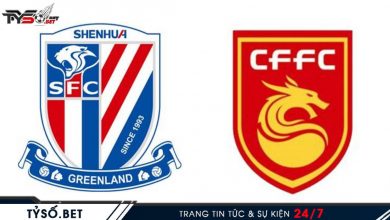 Hebei HX Xingfu VS Shanghai ShenHua Nhận định bóng đá Trung Quốc