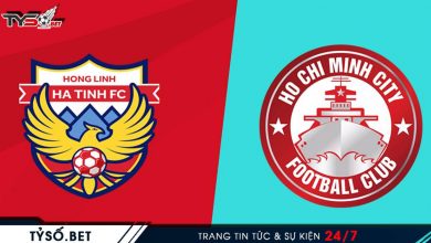 Hồng Lĩnh Hà Tĩnh VS TP Hồ Chí Minh - Kèo bóng đá V-League