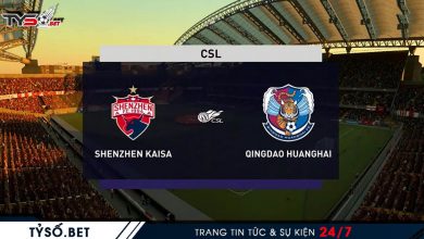 Kèo bóng Trung Quốc - Shenzhen Kaisa vs Qingdao Huanghai