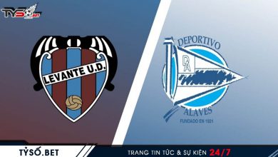 Kèo bóng Tây Ban Nha Levante VS Alaves