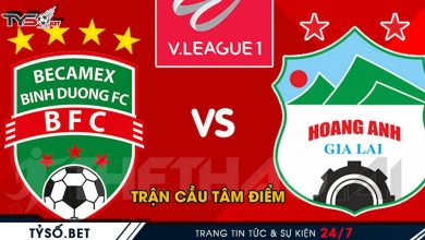 Nhận định V.League Becamex Bình Dương VS HAGL