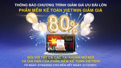 VietWin thông báo chương trình giảm giá 80%