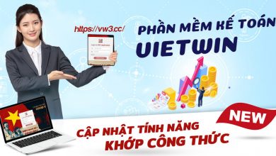 Tính năng mới trên Phần mềm kế toán VietWin: Khớp công thức