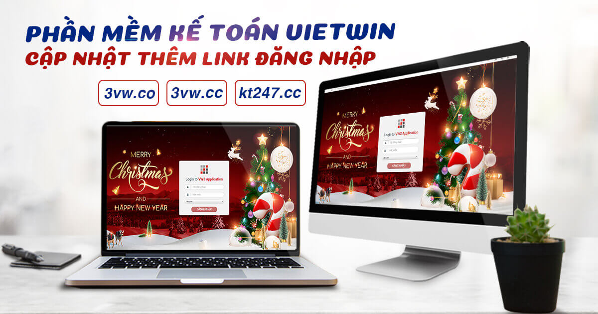 THÔNG BÁO CẬP NHẬT LINK ĐĂNG NHẬP CỦA PHẦN MỀM KẾ TOÁN VIETWIN