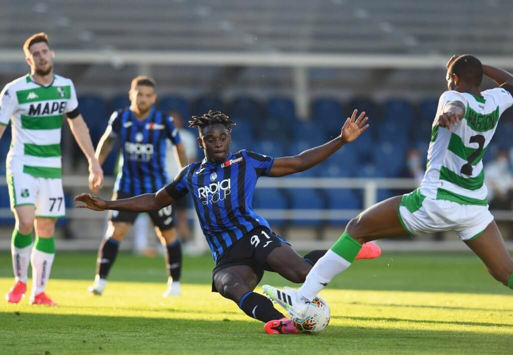 atalanta vs sassuolo 1 1