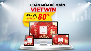 Phần mềm kế toán VietWin & chương trình khuyến mại 80%