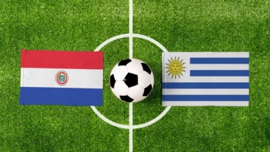 depositphotos 489224990 stock photo top view soccer ball with