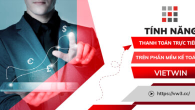 THANH TOÁN TRỰC TUYẾN TRÊN PHẦN MỀM KẾ TOÁN VIETWIN