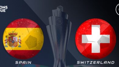 UEFA Nations League Spain Switzerland 1