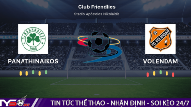Nhận định bóng đá Panathinaikos vs Volendam 00:30 29/07