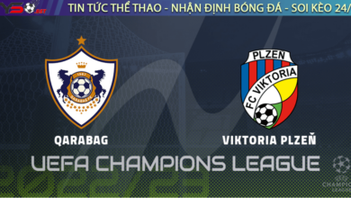 Nhận định bóng đá Qarabag vs Viktoria Plzen 23h45 ngày 17/8