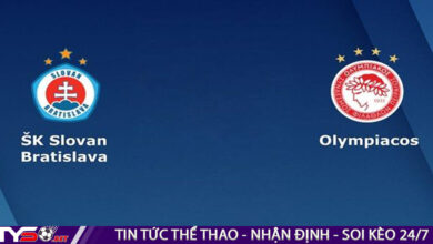 Nhận định bóng đá Europa League: Slovan Bratislava vs Olympiakos 01h30 ngày 12/08