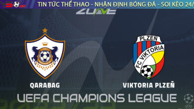 Nhận định bóng đá C1: Viktoria Plzen vs Qarabag 02h00 ngày 24/08