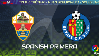 Elche vs Getafe 2022