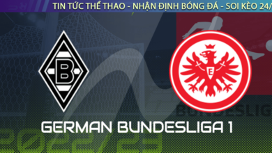 Nhận đinh bóng đá Đức Gladbach vs Frankfurt, 23h30, 22/10
