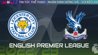 Nhận định bóng đá Ngoại Hạng Anh Leicester City vs Crystal Palace