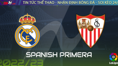 Real Madrid vs Sevilla 2022