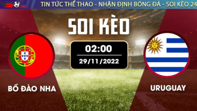 Nhận định bóng đá Bồ Đào Nha vs Uruguay, 02h00 ngày 29/11