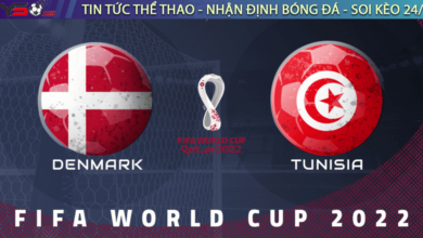 Nhận định bóng đá Đan Mạch vs Tunisia 20h00 ngày 21/11