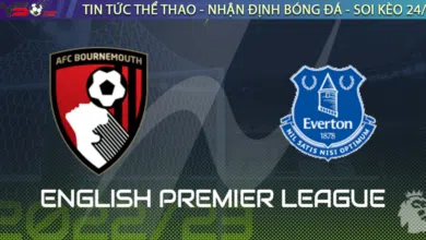 Nhận định bóng đá Bournemouth vs Everton 22h00 ngày 12/11