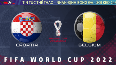 Nhận định bóng đá Croatia vs Bỉ 22h ngày 1/12