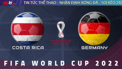 Nhận định bóng đá Costa Rica vs Đức 02h00 ngày 2/12