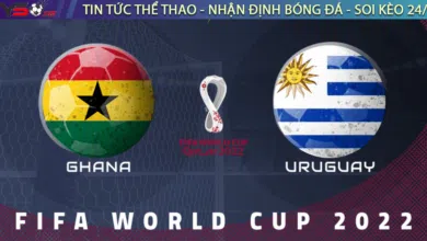 Nhận định bóng đá Ghana vs Uruguay, 22h ngày 02/12