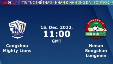 Cangzhou vs Henan Songshan Longmen
