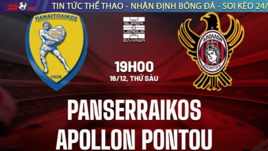 Nhận định bóng đá Panserraikos vs Apollon Pontou, 19h00 ngày 16/12