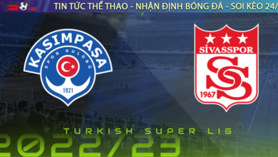 Nhận định bóng đá Kasimpasa vs Sivasspor 20h00 ngày 24/12