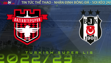 Nhận định bóng đá Gaziantep vs Besiktas 20h00 ngày 25/12