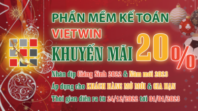 VIETWIN KHUYẾN MÃI ĐẶC BIỆT NHÂN DỊP GIÁNG SINH 2022 & NĂM MỚI 2023
