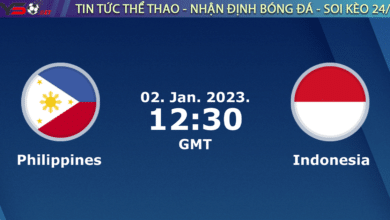 Nhận định bóng đá Philippines vs Indonesia 19h30 ngày 2/1