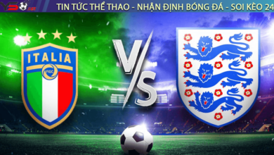 Nhận định bóng đá Ý vs Anh, 02h45 ngày 24/03