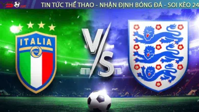 Nhận định bóng đá Ý vs Anh, 02h45 ngày 24/03