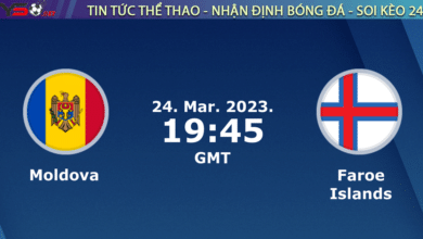 Nhận định bóng đá Moldova vs Faroe Islands, 02h45 ngày 25/03
