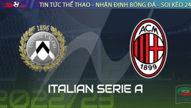 Nhận định bóng đá Udinese vs AC Milan, 02h45 ngày 19/03