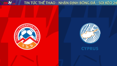 Nhận định bóng đá Armenia vs Síp, 23h00 ngày 28/03