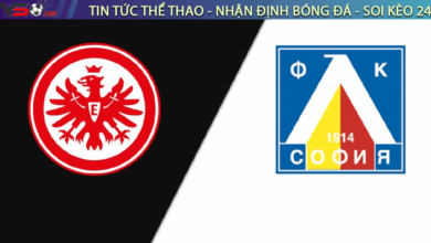 Nhận định bóng đá Frankfurt vs Levski, 01h30 ngày 01/09