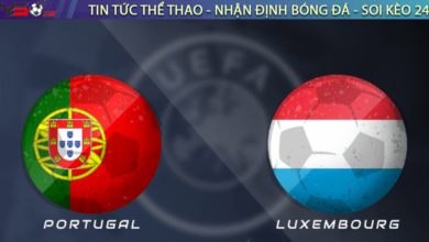 Portugal vs Luxembourg