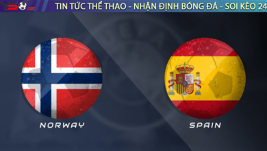 Na Uy vs Tay Ban Nha