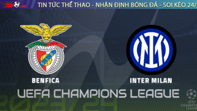 Benfica vs Inter Milan