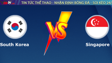 Han Quoc vs Singapore