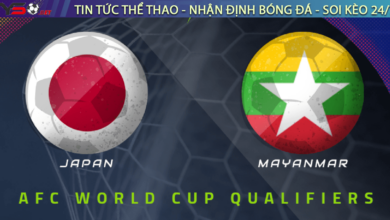 Nhat Ban vs Myanmar