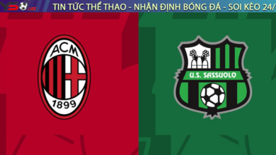 AC Milan vs Sassuolo