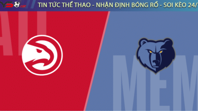 Soi kèo bóng rổ NBA Memphis Grizzlies vs Atlanta Hawks 9/3