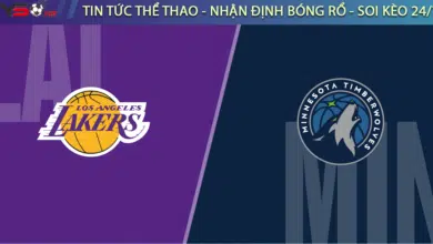 Soi kèo bóng rổ NBA LA Lakers vs Minnesota Timberwolves 9/3